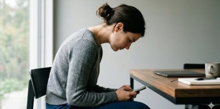 Tech neck, czyli smartfonowa szyja. Jak jej zapobiegać?